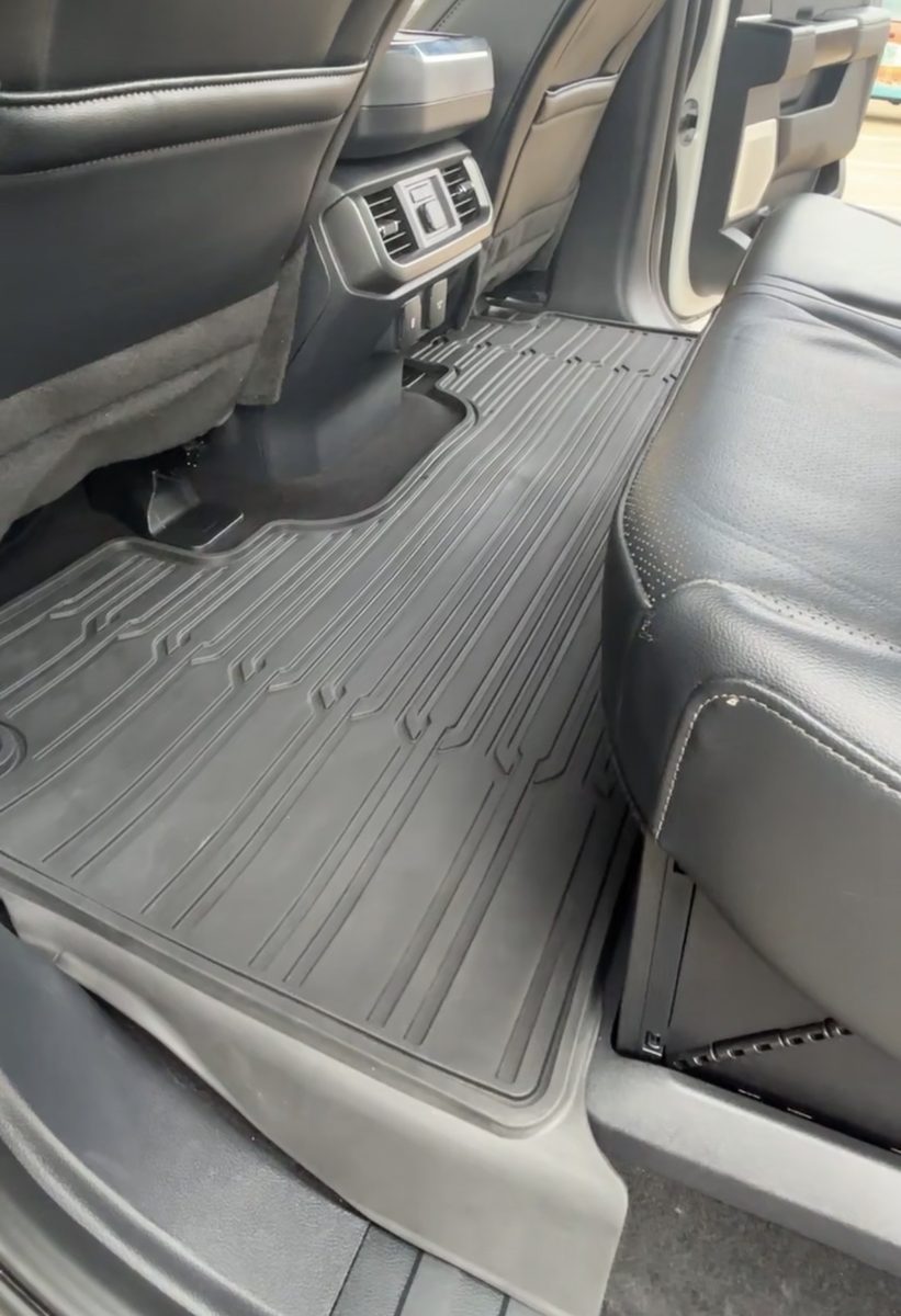 Truck interior after deep clean Rochester MI